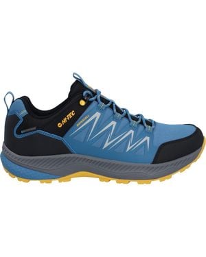 Hi-Tec Stealth Low Wanderstiefel Aus Polyester - Blau
