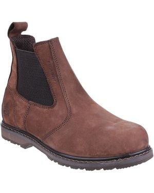 Amblers Safety As148 Sperrin Leather Safety Boots - Brown