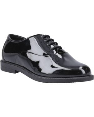 Hush Puppies Nellie Patent Leather Girls's Oxford Shoes - Black