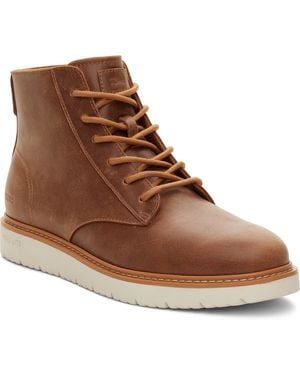 TOMS Navi Trvl Lite Ranger Leather Boots - Brown