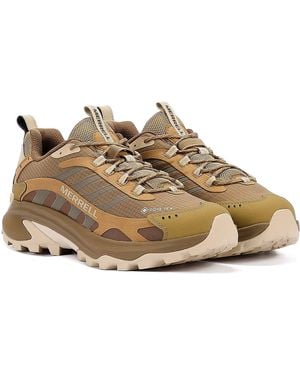 Merrell Moab Speed 2 Gore-Tex Coyote Sneakers - Natur