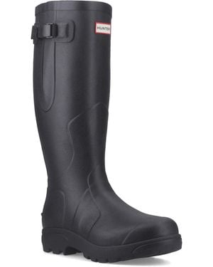 HUNTER Balmoral Mk Ii Boot Rubber Wellington Boots - Black