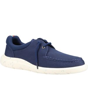 Sperry Top-Sider Capt Launch Moc Dunkelblaue Schnürschuhe