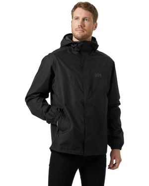 Helly Hansen Sport Vancouver Rain Jacket Rain Jacket - Black