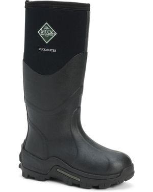 Muck Boot Muckmaster Hi Rubber Wellington Boots - Black