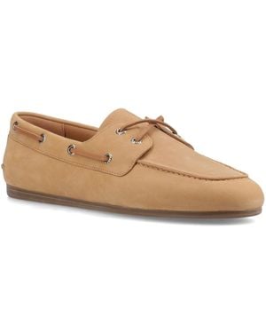 Sperry Top-Sider Slimboat Boat Leather Shoes - Natural