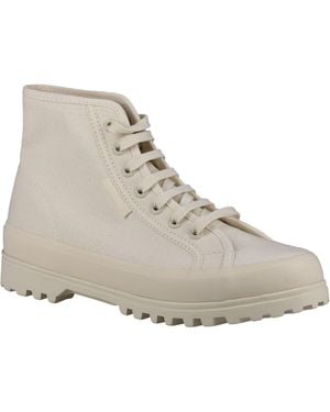 Superga 2341 Alpina Baumwoll--Stiefel - Grau