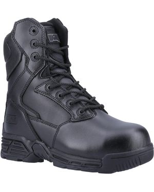 Magnum Stealth Force 8.0 Leather Safety Boots - Black