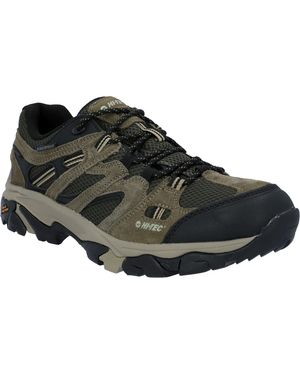 Hi-Tec Apex Lite Low Synthetic Hiking Boots - Black