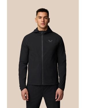 Castore Branded Elastic Wind Jacket - Black