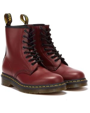 Dr. Martens 1460 8 Eye Boot Shoes - Red