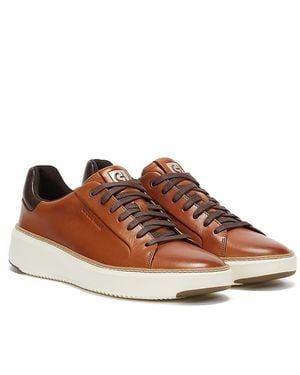 Cole Haan Grandpro Topspin Tan Trainers - Brown