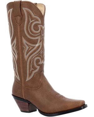 Durango Crush Textile Milk Boots - Brown