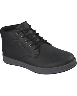 Skechers Palmiro Wallace Ankle Boots - Black