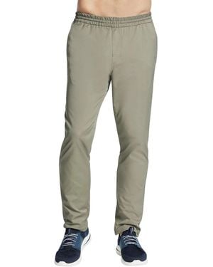 Skechers Pant Downtown Classic Polyester Track Trousers - Grey