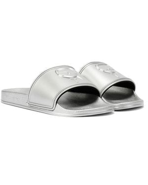 Karl Lagerfeld Kondo 2.0 Karl Nft Damen Slides - Mettallic