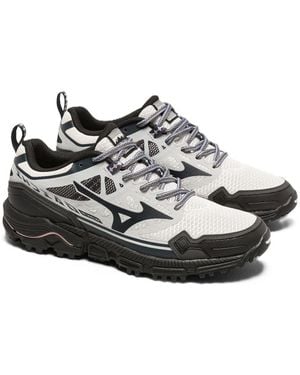Mizuno Daichi Ls Snow/Carbon/ Trainers - White