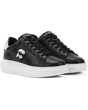 KARL LAGERFELD Kapri Karl Ikonic Trainers - Black