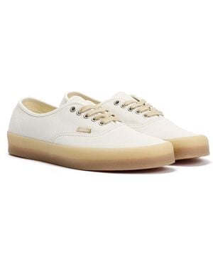Vans Authentic Crepe Leather Marshmallow Trainers - Natural
