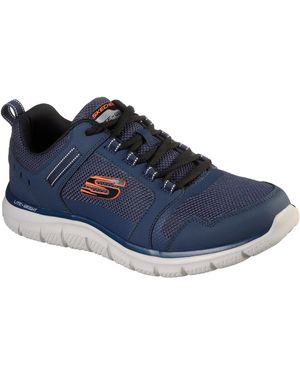 Skechers Track Knockhill 232001-Nvor Lace Up Shoes - Blue