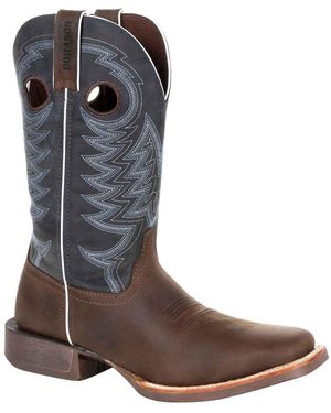 Durango Rebel Pro Leather Belgian/Denim Boots - Brown