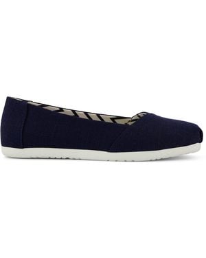 TOMS Alpargata Ballet Textile Espadrilles - Blue