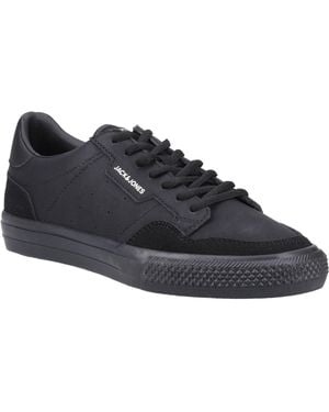 Jack & Jones Mordern Special Synthetic Anthracite Trainers - Blue