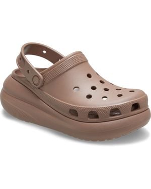 Crocs™ Classic Crush Eva Women's Latte Clogs - Brown