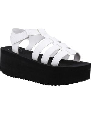 Rocket Dog Helio Terrence Synthetic Wedges - Black