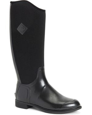 Muck Boot Derby Tall Rubber Wellington Boots - Black
