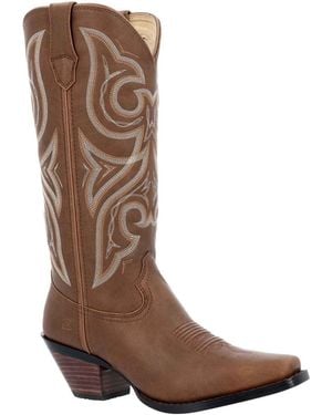 Durango Crush Textile Milk Boots - Brown