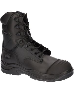 Magnum Rigmaster Side-Zip Leather Safety Boots - Black