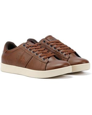 Original Penguin Steadman Tan Trainers - Brown