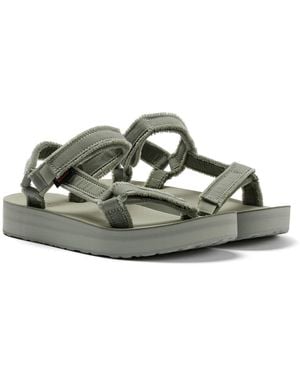 Teva Midform Universal Canvas Seagrass Sandals - Green