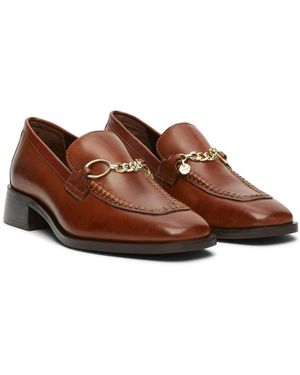 Osprey The Islington Leather Loafers - Brown