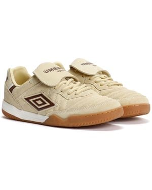 Umbro Speciali Tr Suede Cream/Dark/ Trainers - White