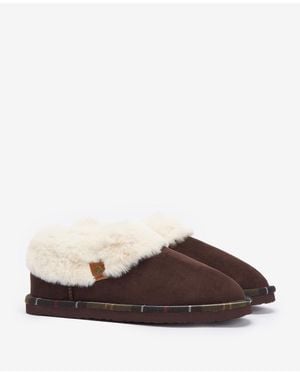 Barbour Eloise Slippers - Brown