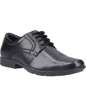 Pod Alec Leather Lace-Up Shoes - Black