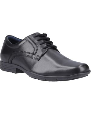 Pod Alec Leather Lace-Up Shoes - Black