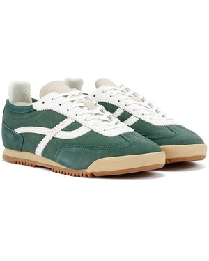 Pompeii3 Kite Suede Jade Trainers - Green
