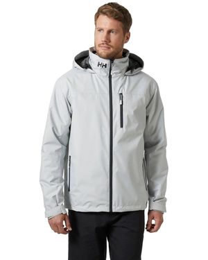 Helly Hansen Sport Crew Hooded Midlayer Sailing 2.1 Sailing Jacket - Grey