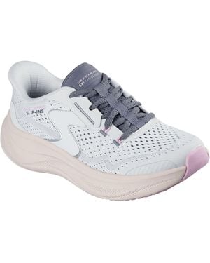 Skechers Skech Cloud Plush Horizon Synthetic /Multi Trainers - Blue