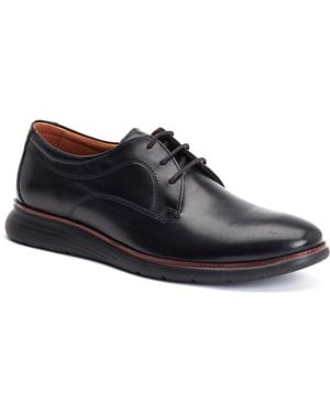 Base London Wing Leather Oxford Shoes - Black