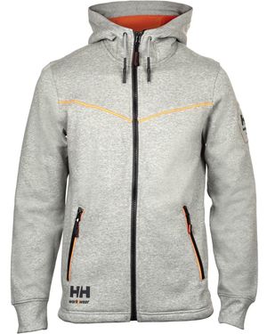 Helly Hansen Chelsea Evolution Cotton Hooded Sweatshirt - Grey