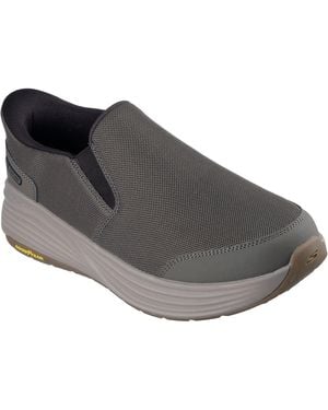 Skechers Go Walk Stability 2.0 Synthetic Dark Trainers - Grey