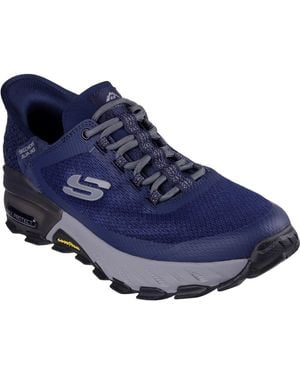 Skechers Max Protect Assembly 237309-Nvy Lace Up Shoes - Blue
