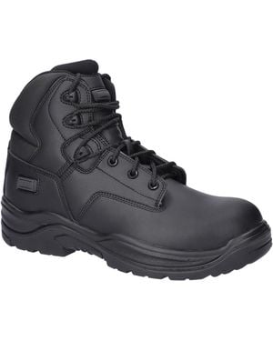 Magnum Precision Sitemaster Leather Safety Boots - Black