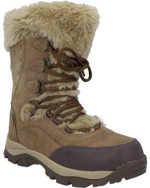 Hi-Tec Mortiz 200 Leather Hiking Boots - Brown