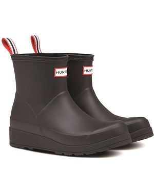 HUNTER Original Play Short Rubberen Regenlaarzen - Bruin