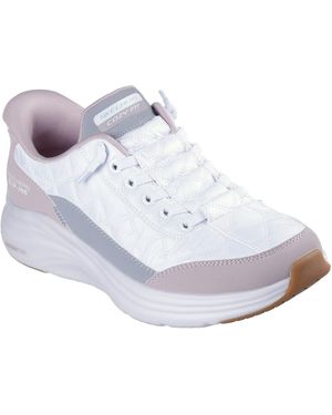 Skechers Contour Foam Cosy Fit Trainers - White